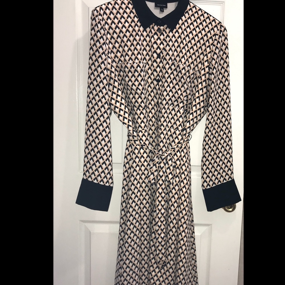 Target Who What Wear geometric button down dress